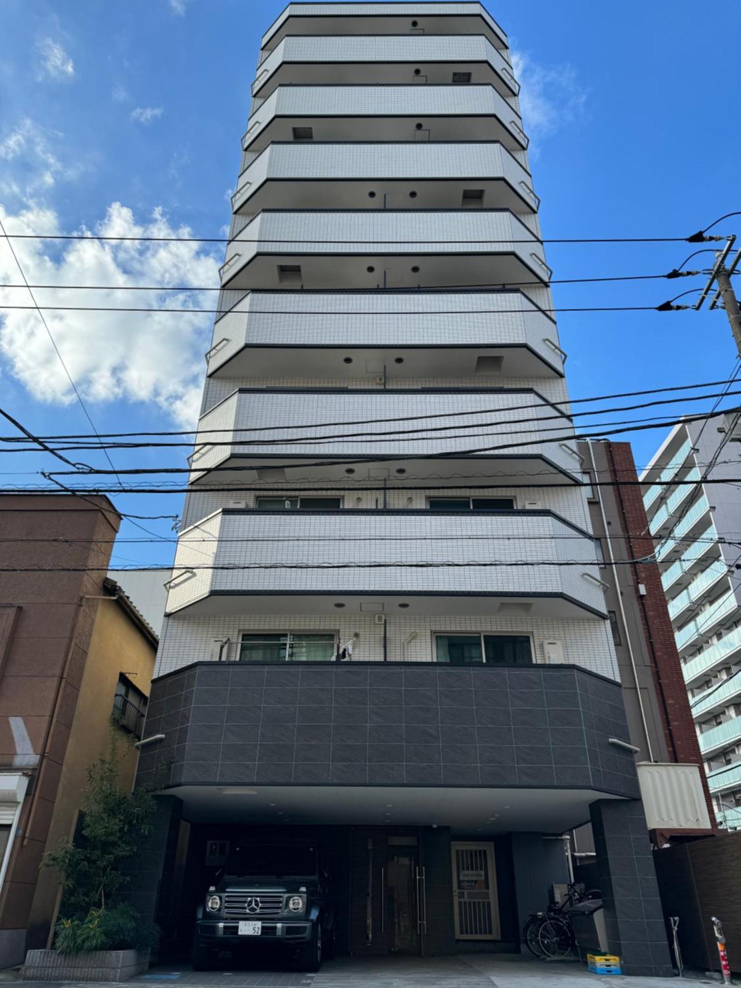 Calum Asakusa Imado Tokyoカルム浅草今戸ツインルーム新築民泊東京浅草隅田川今戸神社近くスカイツリー見えるコンビニコインランドリー近くある浅草駅まで徒歩圏内アクセス便利成田空港羽田空港銀座渋谷東京駅直通 Kültér fotó